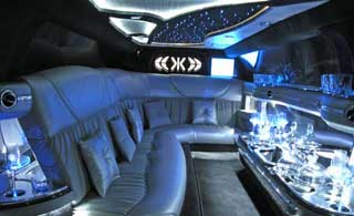 Chrysler limo interior